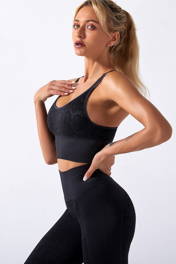 Yoga Sportswear Gym seamless bra with Vital Leggings