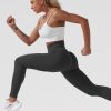 Seamless Yoga Pants Energy Black Leggings